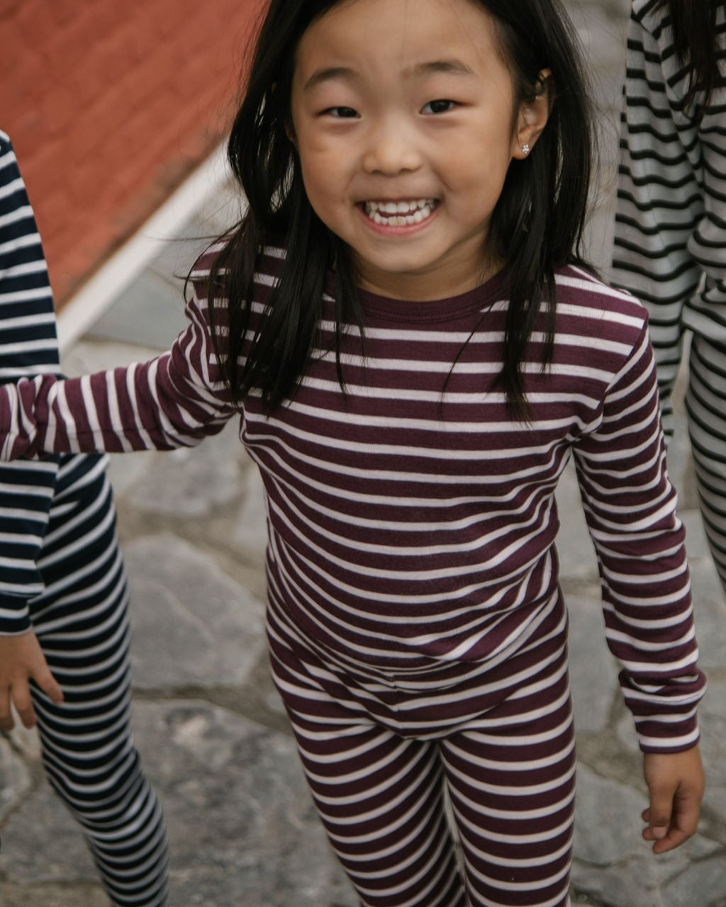 Kids Thermal Top - Stripes