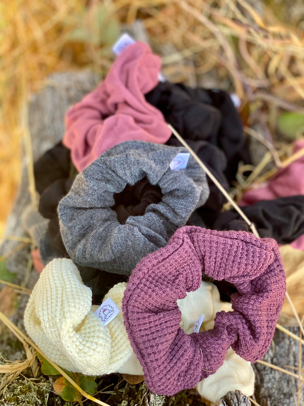 Zero-Waste Scrunchies