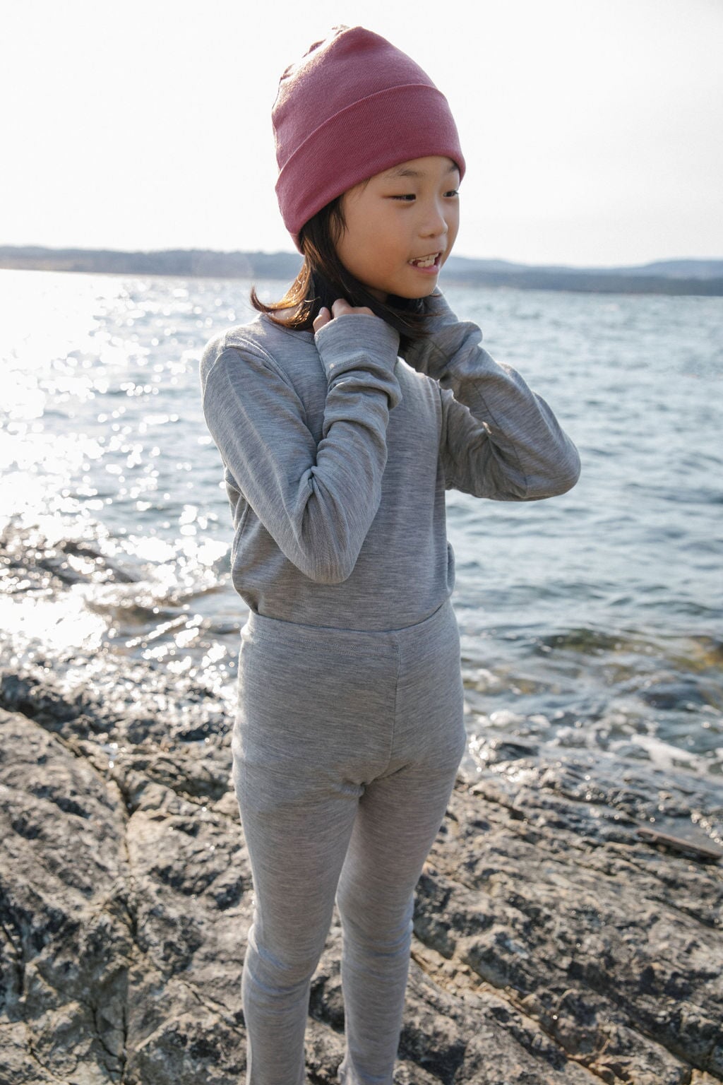 hooded thermal top